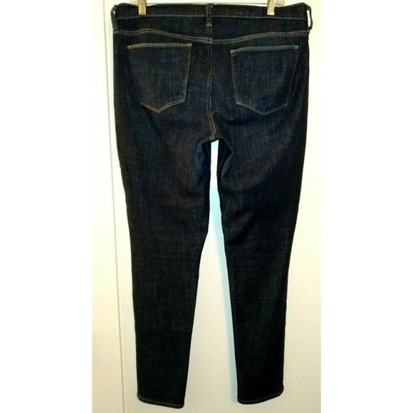 GAP 1969 32/14R Dark Indigo True Skinny Stretch Jeans 27" inseam - Picture 6 of 6